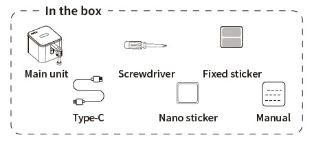 VIP-SLF-GY Automatic Toilet Flush Sensor Touchless Toilet Flush Kit Type-C Charging DIY Easy Installation