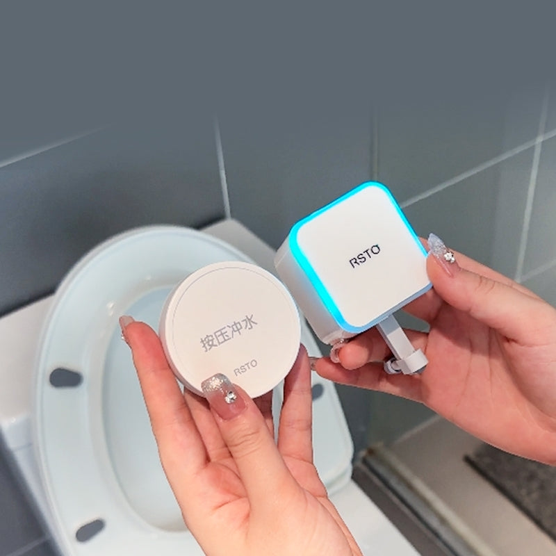 VIP-SLF-AN Toilet Assist Flush Button Press to flush DIY Installation
