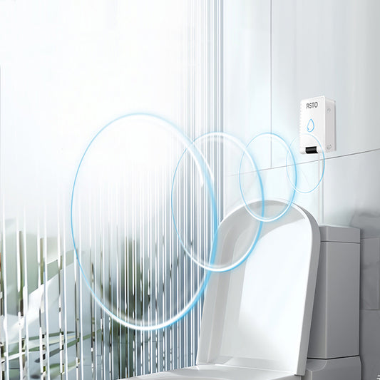 Touchless Toilet Flusher Infrared Sensor Toilet Flusher Kit, USB Charging 7500mAh Battery Capacity for Home and Public Use