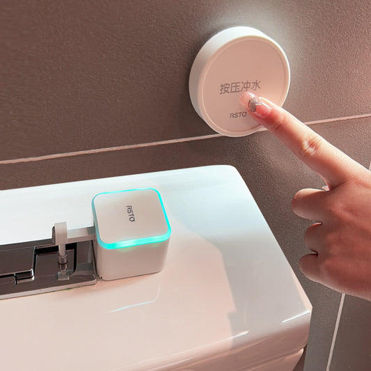 VIP-SLF-AN Toilet Assist Flush Button Press to flush DIY Installation