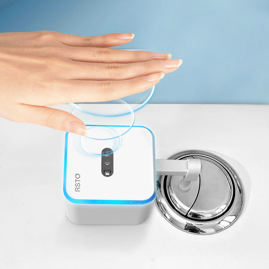 VIP-SLF-GY Automatic Toilet Flush Sensor Touchless Toilet Flush Kit Type-C Charging DIY Easy Installation